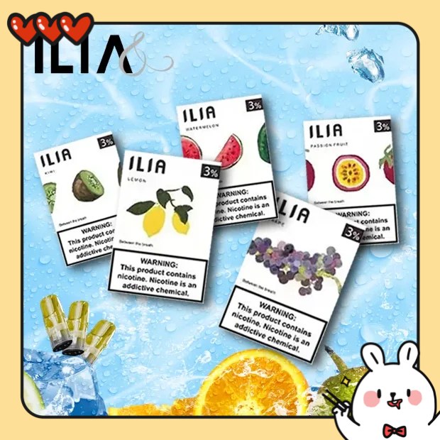 ILIA煙彈 ilia電子煙煙彈 3顆裝 原廠正品 一代煙彈